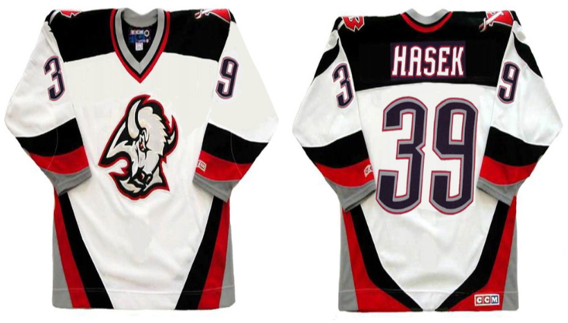 2019 Men Buffalo Sabres #39 Hasek white CCM NHL jerseys